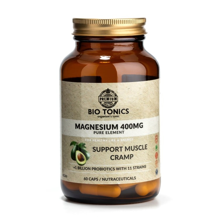 Magnesium 400mg - Bio Tonics 60 κάψουλες