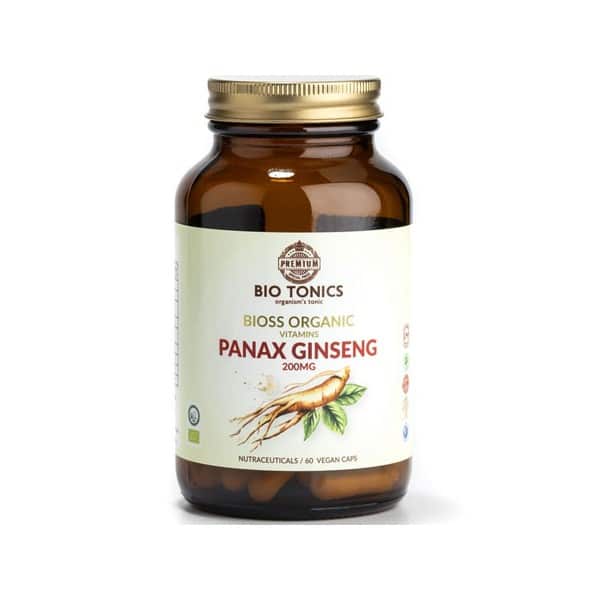 Panax Ginseng 200mg- Bio Tonics 60 κάψουλες