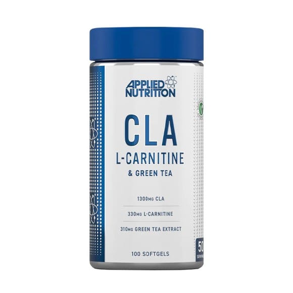 CLA + L-Carnitine & Green Tea - Applied Nutrition 100 κάψουλες