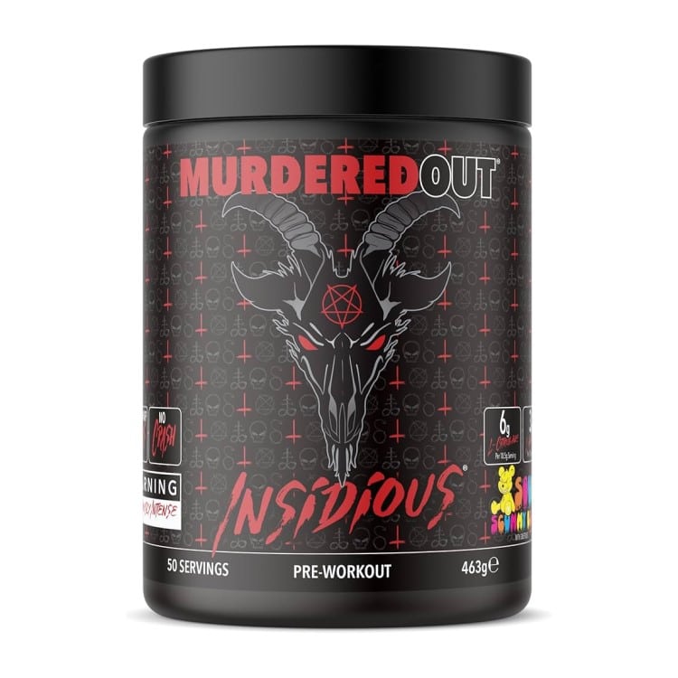 Insidious 463g Sour Scummy Bear - Murdered Out