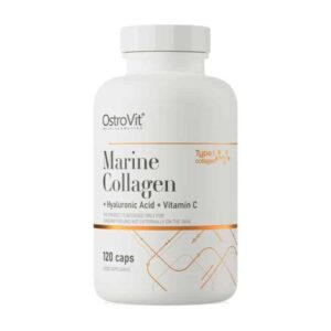 Marine Collagen with Hyaluronic Acid & Vitamin C - OstroVit 120 κάψουλες