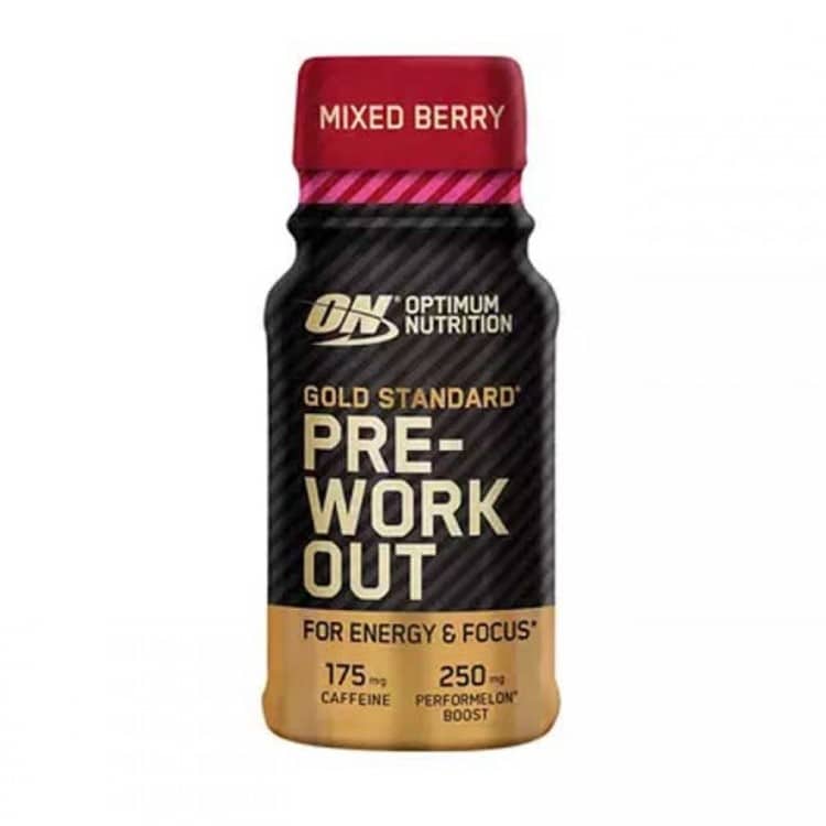 Gold Standard Pre-Workout Shot - Optimum Nutrition Mixed Berry 60ml