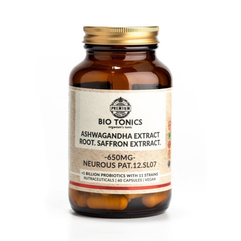 Ashwagandha Plus 650mg - Bio Tonics 60 κάψουλες