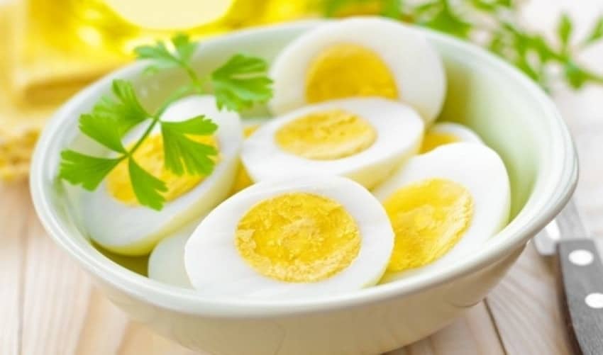 συνταγή αδυνατίσματος με βραστά αυγά)