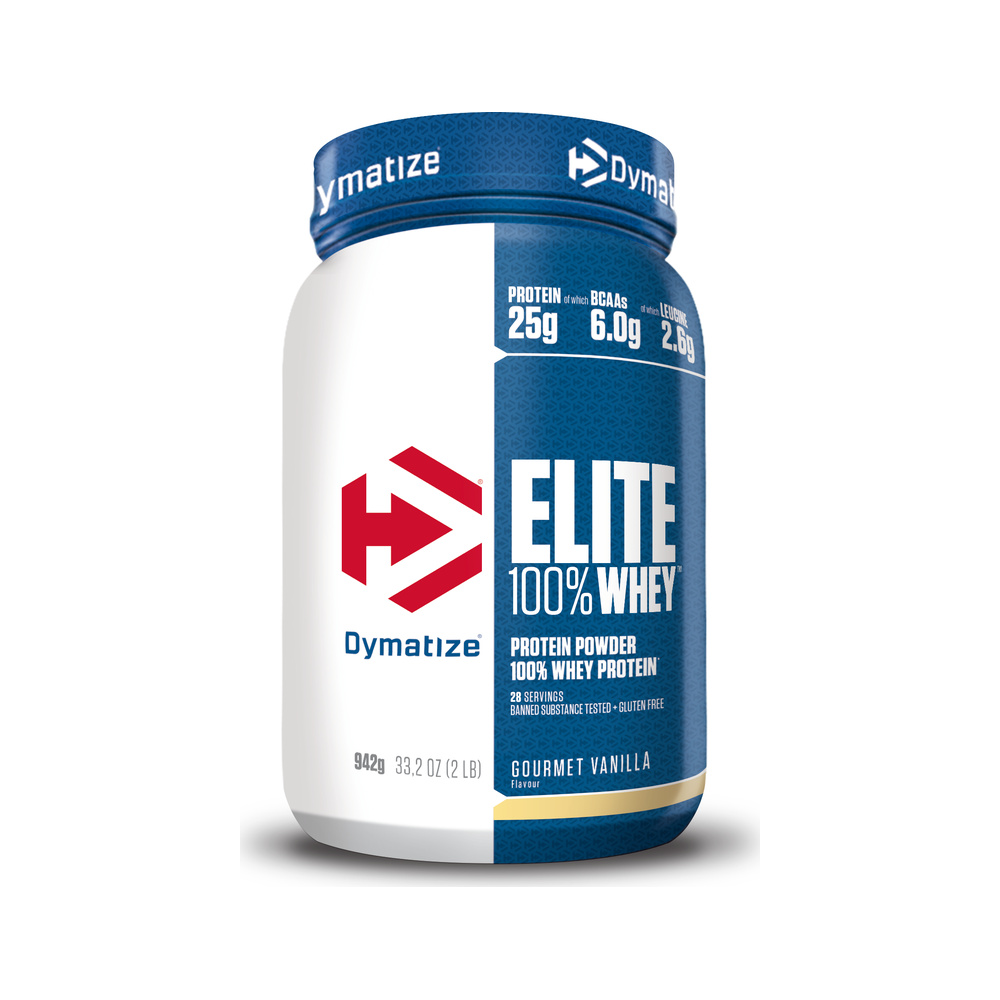 Elite 100% Whey Protein 942 g – Dymatize με γεύση Gourmet Vanilla