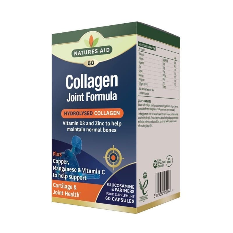 Collagen Joint Formula - Natures Aid 60 κάψουλες