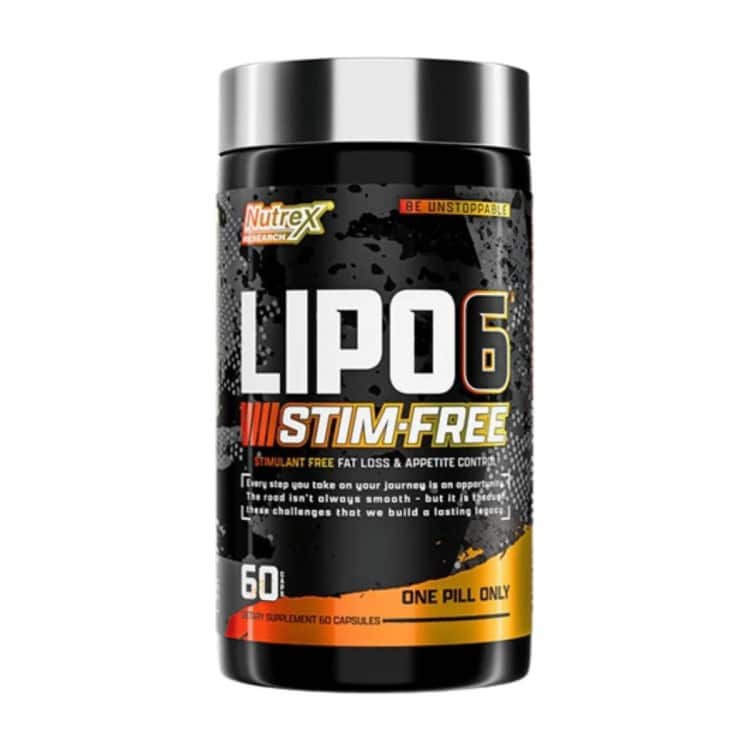 Lipo 6 Stim Free - Nutrex 60 κάψουλες