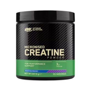 Micronised Creatine 247.5g – Optimum Nutrition με γεύση Blue Raspberry