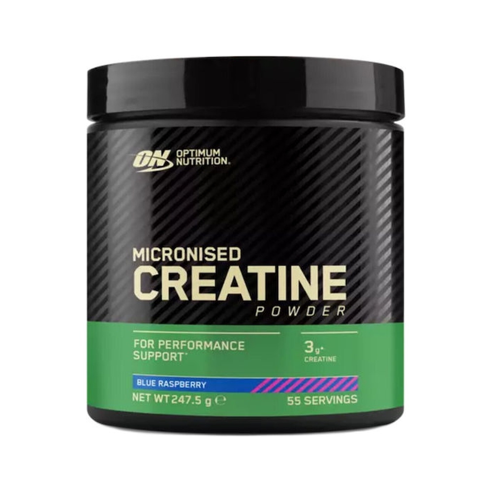 Micronised Creatine 247.5g – Optimum Nutrition με γεύση Blue Raspberry
