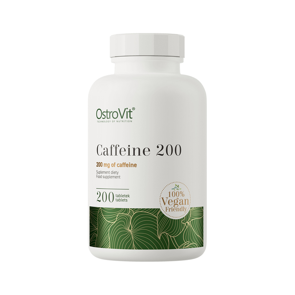 Caffeine 200mg - OstroVit 200 ταμπλέτες