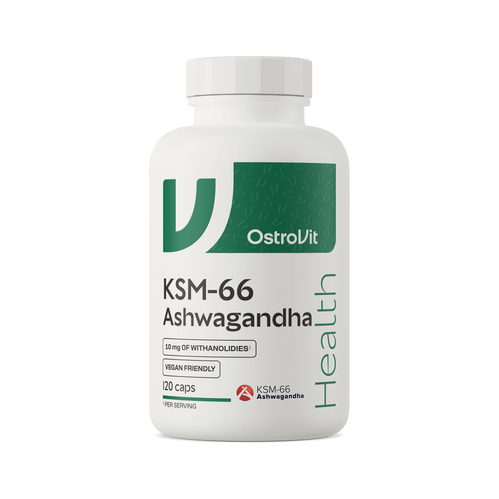 Ashwagandha KSM-66 VEGE - OstroVit 120 κάψουλες
