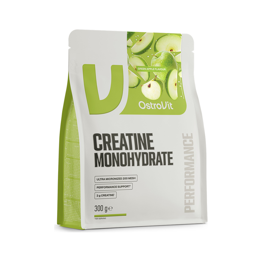 Creatine Monohydrate - OstroVit 300g Green Apple