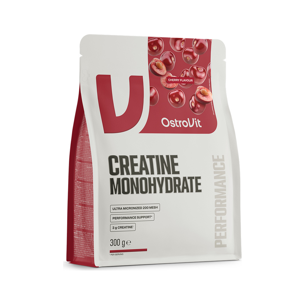 Creatine Monohydrate - OstroVit 300g Cherry