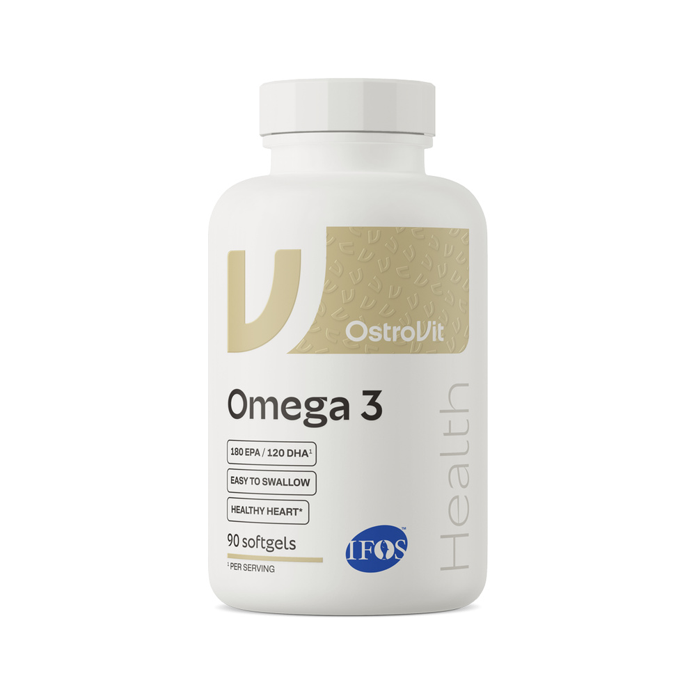 Omega 3 - OstroVit 90 Μαλακές Κάψουλες