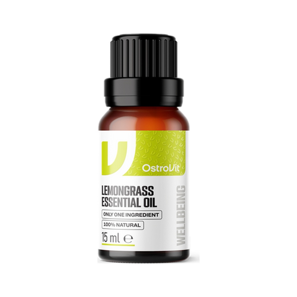 Αιθέριο Έλαιο Λεμονόχορτο 15 ml – OstroVit Lemongrass Essential Oil