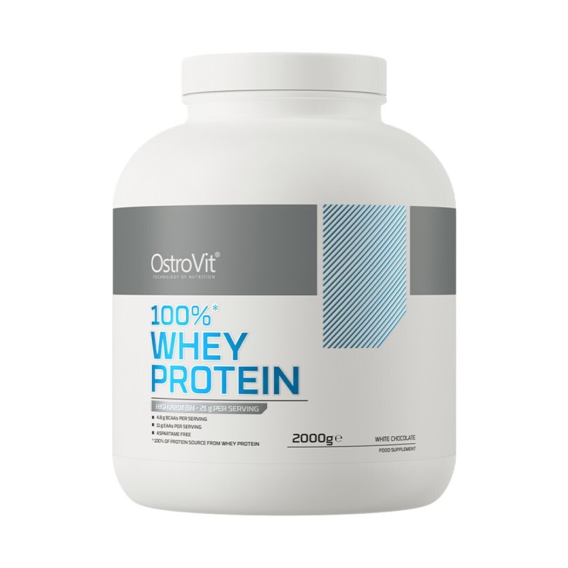 OstroVit 100 % Whey Protein 2000gr – White Chocolate
