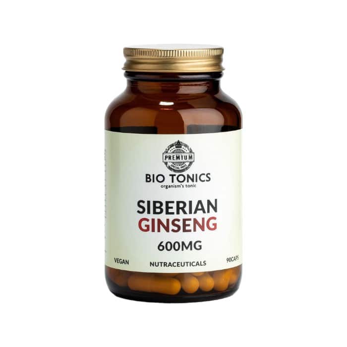 SIBERIAN GINSENG 600mg Biotonics 90 κάψουλες