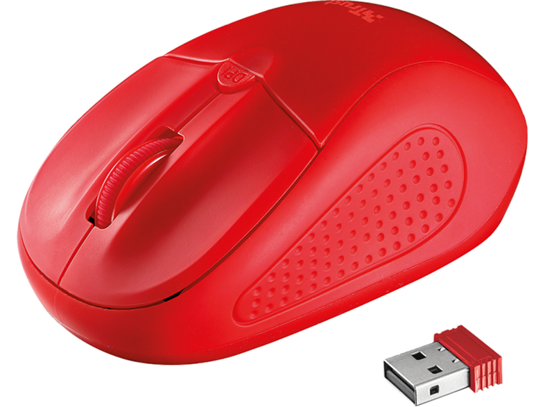 TRUST Primo Wireless Mouse Red - (20787)