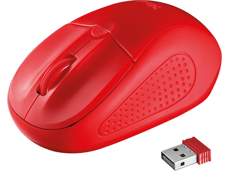 TRUST Primo Wireless Mouse Red - (20787)