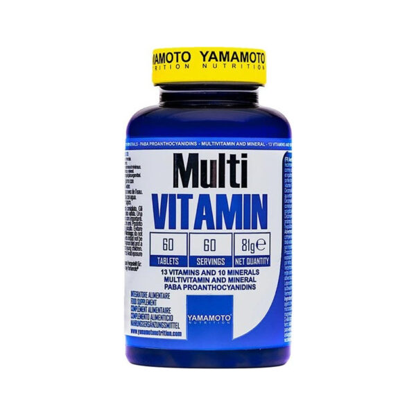 Yamamoto Nutrition Multi Vitamin 60 tabs - Misswebbie