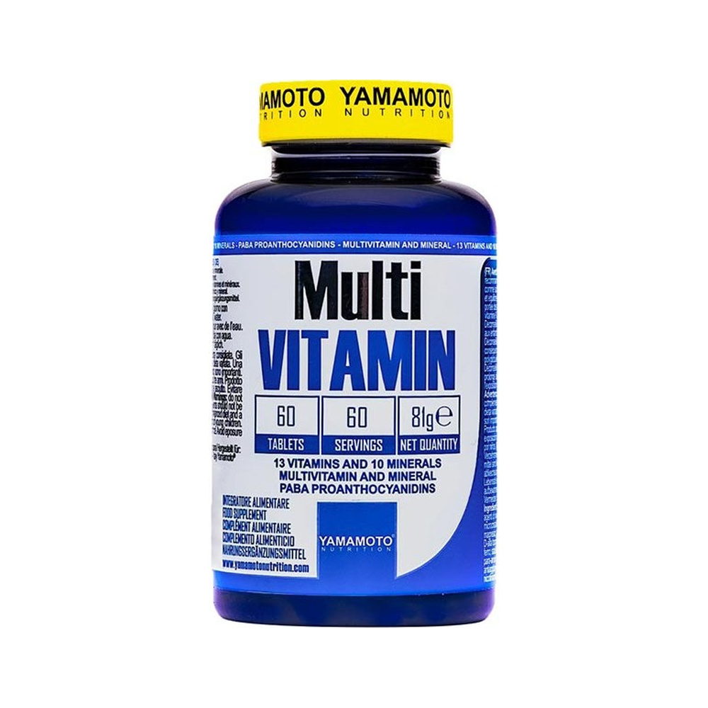Multi Vitamin 60 tabs – Yamamoto Nutrition